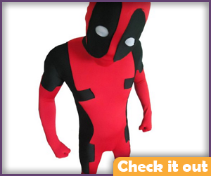 Deadpool Costume Bodysuit.