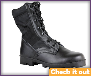 Black Military Boots.