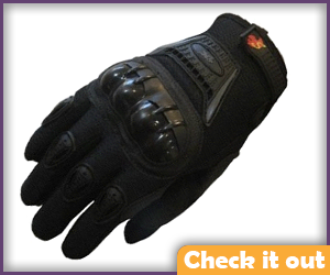 Black Tactical Gloves.