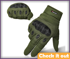 Army Green Gloves.