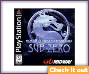 Sub-Zero Playstation Game.