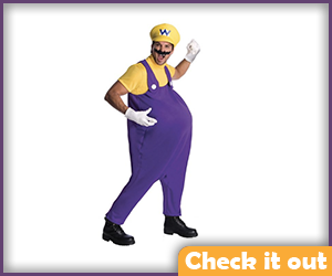 Wario Costume Complete Outfit.