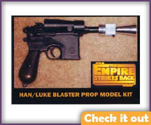 Han Solo Blaster Model Kit.