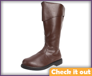 Brown Boots with Cuff.