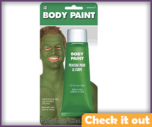 Green Body Paint.
