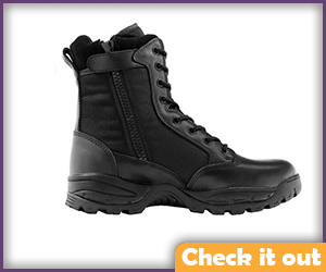 Black Tactical Boots.