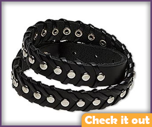 Black Studded Choker/Bracelet. 