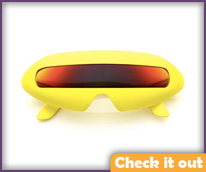 Yellow Cyclops Sunglasses.