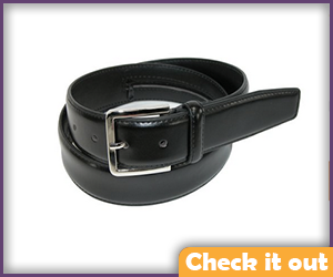 Black Leather Belt.
