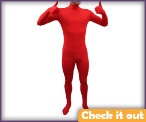 Red Neck-High Bodysuit.