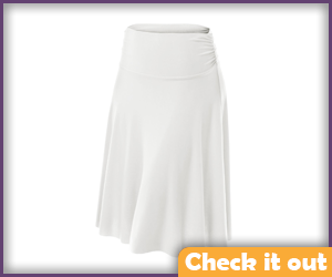 White Skirt. 