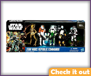 Republic Commando Figure Box Set.