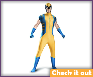 Wolverine Costume Classic Bodysuit.