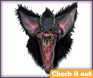 Man-Bat Costume Angry Mask.