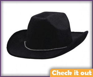 Black Cowboy Hat.