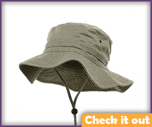 Dale Horvath Costume Beige Fishing Hat.