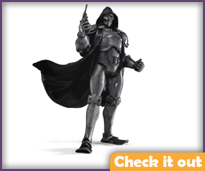 Doctor Doom Stealth Armor Figure.