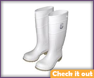 White Rubber Boots.