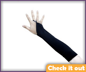 Black Finger Loop Gloves.