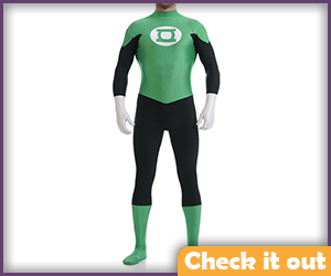 Green Lantern Costume Classic Bodysuit.