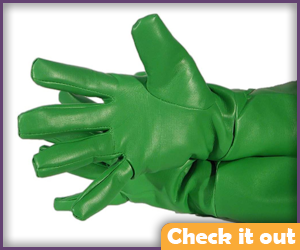 Green Superhero Gloves.