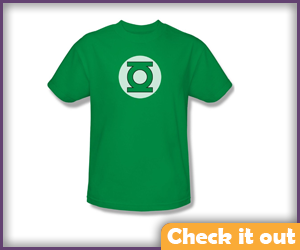 Green Lantern Logo Tee.