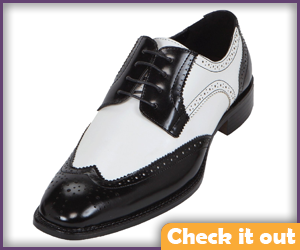 Black and White Dress Shoes.