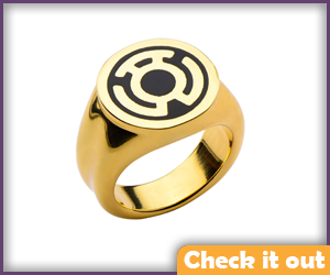 Sinestro Gold Ring.