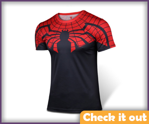 Spider-man Black and Red Tee.
