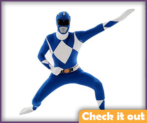 Blue Power Ranger Costume Morphsuit.