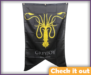 House Greyjoy Banner.