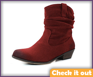 Melisandre Costume Red Bootie Boots.