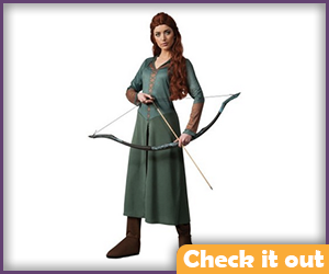 Tauriel Costume with Bow.