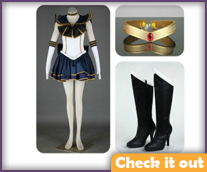 Sailor Pluto Costume Deluxe Set 2. 