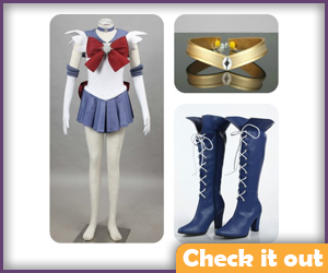 Sailor Saturn Costume Deluxe. 