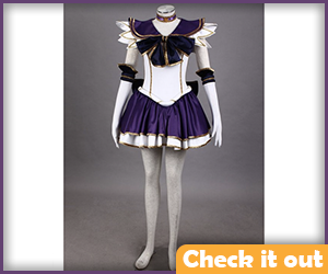 Sailor Saturn Costume Fighting Set.