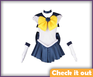 Sailor Uranus Costume Dress.