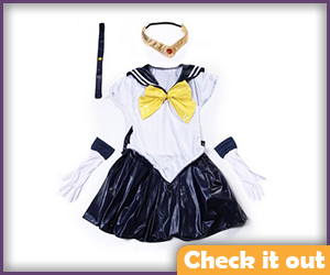 Sailor Uranus Complete Outfit. 